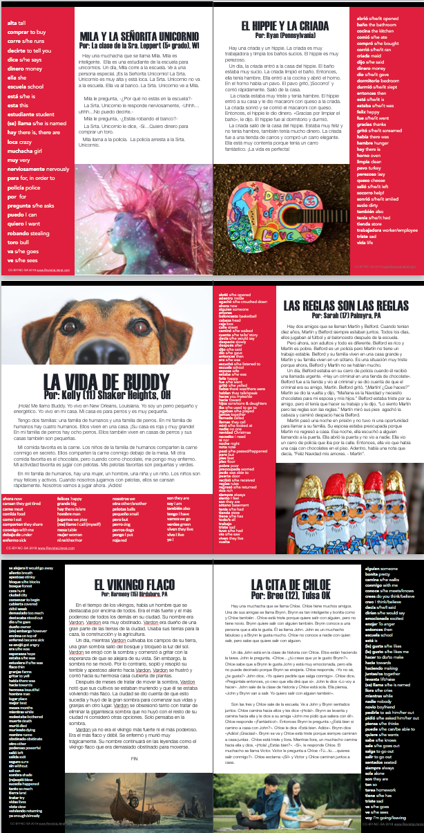 Lee LITERAL, la e-zine gratis para estudiantes de español como lenguaje extranjero